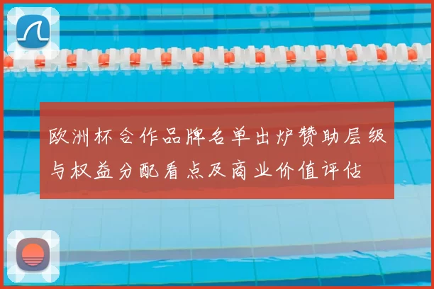 欧洲杯合作品牌名单出炉赞助层级与权益分配看点及商业价值评估